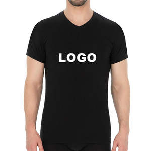 Camisetas de poliéster para hombre, ropa informal de tela suave duradera, OEM, ODM, directo de fábrica, proveedor al por mayor, logotipo personalizado - Product Image 1