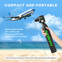 DEDEPU Ensemble d'équipement de plongée sous-marine de haute qualité en gros, mini-bouteille de plongée portable de 0,5 L