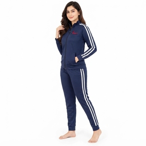 Fashionable Women <b>Tracksuit</b> Crafted With Quality Fabric And Comfortable Fitting Offering Strong Construction Neat <b>Stitching</b> - Product Image 6