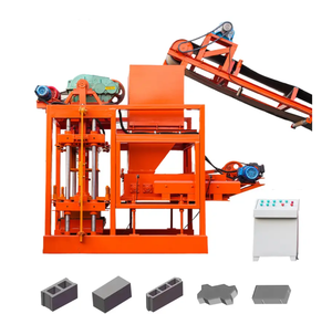 Machine à fabriquer des blocs de béton semi-automatique QTJ4-26C à vendre - Product Image 4