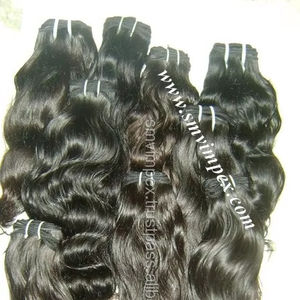 Tête complète sans perte et sans enchevêtrement 100% extensions de cheveux non traitées/cheveux sains cheveux forts flottant 8 "jusqu'à 40" - Product Image 1