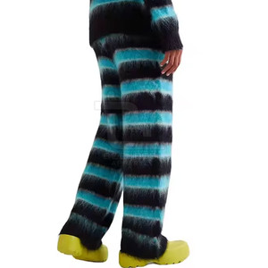 Pantalones de chándal de mohair para uso al aire libre con logotipo personalizado, ropa deportiva personalizada para hombre, pantalones de chándal para hombre - Product Image 3
