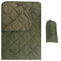 Couverture de camping multifonctionnelle et légère 200*150 Polyester/coton Couverture imperméable pour l'extérieur Kit de survie