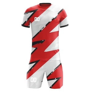 Tenue de football personnalisée pour hommes pour la nouvelle saison, maillot d'entraînement de football, ensembles de shorts, impression de nom personnalisé, kit d'équipe de football personnalisé - Product Image 2