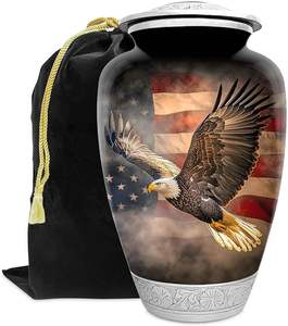 Urnas de cremación de metal de nuevo diseño más vendidas con tapa superior segura disponibles a precio mayorista del exportador indio - Product Image 6