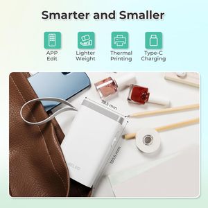 Machine à étiqueter avec ruban P21, imprimante d'étiquettes Bluetooth sans fil, mini-étiqueteuses avec plusieurs modèles pour l'école et le bureau - Product Image 2