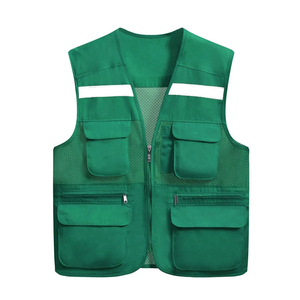 Gilet de sécurité réfléchissant personnalisé haute visibilité pour hommes, travailleurs, sécurité industrielle, avec logo et design personnalisés - Product Image 5