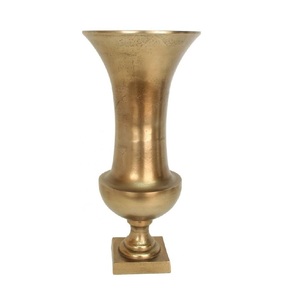 Nouveau Vase en aluminium de luxe de meilleure qualité Vase à fleurs en métal Vase à fleurs Royal pour la maison Vase à fleurs à vendre - Product Image 3