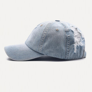 Gorra de Béisbol Unisex 100% Algodón, Estilo Vintage, Lavada, Transpirable e Impermeable, Ajustable, para Primavera/Verano - Product Image 2