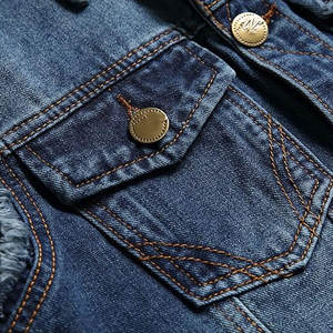 Chaleco vaquero para hombre más vendido, tejido vaquero transpirable hecho a medida, algodón, último diseño, talla grande, la mejor ropa exterior, chaleco vaquero - Product Image 5