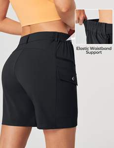 กางเกงขาสั้นเอวสูงมีกระเป๋า3D พรีเมี่ยมสำหรับผู้หญิง2024ผ้าเดนิมฮิปฮอประบายอากาศมีสไตล์ - Product Image 4