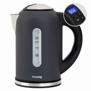 Hervidor Hkoenig BOE52 de 2200W y 1.7L, Negro, Acero Inoxidable 304, Inalámbrico, con Función de Control de Temperatura - Product Image 2