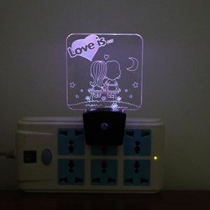 Strano nuovo regalo creativo a Led lampada da tavolo per prodotti elettronici a luce notturna 3d lampada da tavolo in acrilico Usb 3D - Product Image 3