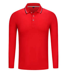 T-shirt à manches longues pour homme en coton polyester de haute qualité, logo personnalisé, motif uni, coupe ample, style vintage, polaire respirant, séchage rapide - Product Image 5