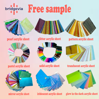Plaques en acrylique transparent brillant JB-02 1/8'' de Bridgevia - Écologiques, imperméables, taille personnalisable pour la décoration et la publicité