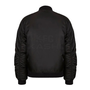 Chaqueta Bomber de Invierno para Hombre, Cómoda, con Cuello Alto, Ecológica, Transpirable, Duradera, de Nailon/Poliéster, para Uso Diario - Product Image 2