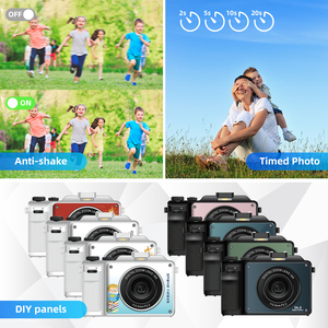 Mới nhất giá rẻ 4k 56mp ống kính kép video kỹ thuật số <span class=keywords><strong>DSLR</strong></span> máy ảnh với wifi, phía trước AF Ống kính 18X zoom kỹ thuật số 3.0 ''Màn hình vlogging máy ảnh - Product Image 6