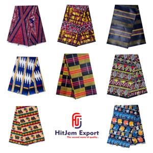 ผ้าคอตตอนสไตล์อังการาพิมพ์ลายขี้ผึ้งจากเคนยาและผ้าคอตตอนสไตล์อังการาสำหรับงานฝีมือสิ่งทอและการใช้ในแฟชั่น - Product Image 1