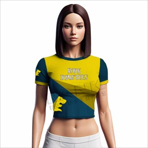 Camisetas Cortas de Mujer de Alta Calidad Más Vendidas en Oferta Online, Camisetas Cortas de Mujer con Color Personalizado - Product Image 1