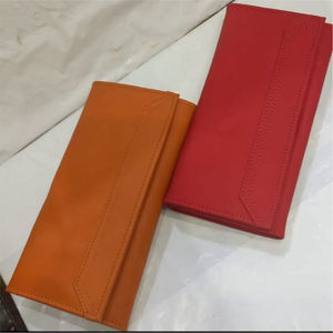 Portefeuille en cuir de vache avec porte-cartes et porte-monnaie, portefeuilles pour hommes, grande capacité, en cuir de mouton, portefeuilles décontractés à double pliage, dernier design américain - Product Image 2