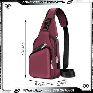 Bolso bandolera pequeño bandolera pecho bandolera hombro cintura - Product Image 6