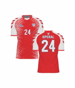 Camiseta de Fútbol Personalizada de la Mejor Calidad, Conjuntos Deportivos de Color Degradado, Jersey de Secado Rápido y Transpirable con Impresión por Sublimación - Product Image 1