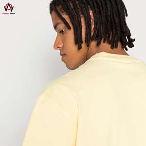 T-shirts 100% coton pour hommes, vêtements de sport amples à manches courtes pour la course en plein air, la salle de sport et le cyclisme, chemises respirantes, vente en gros - Product Image 2