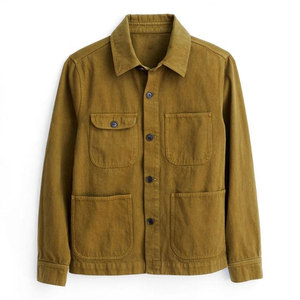 Premium Cotton Canvas Durable Workwear Style Structured Design Casual Outdoor Wear Jacket - Product Image 1