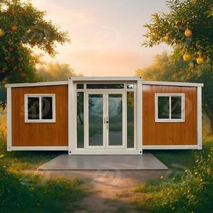 20ft modulare espandibile 2 camere da letto prefabbricata piccola casa consegna veloce recuperato per la vita in appartamento - Product Image 1