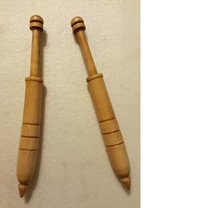 Bobinas clásicas de 10 Uds. De 4 pulgadas, palo de madera para hilo, bobinado de lana, palo de almacenamiento de hilo de madera, bobinas de tapiz - Product Image 3