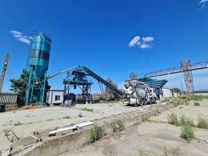 Stationary 60 60 M3/h Stationary Concrete Batching Plant with PLC Motor and Engine Fixed Concrete Mixing Solution - Product Image 4