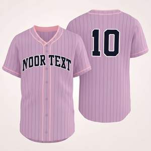 Vente en gros de maillots de baseball professionnels personnalisés, uniformes rétro vintage respirants, vêtements de baseball de haute qualité - Product Image 6