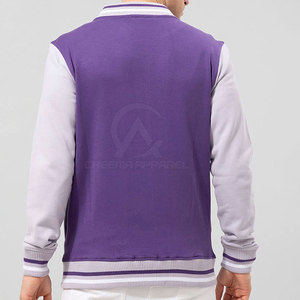 Chaqueta Varsity de Invierno para Hombre con Diseño Clásico, Forro Suave y Ajuste Cómodo, Perfecta para Uso Casual - Product Image 3