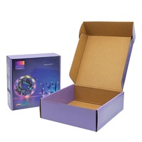 Boîte en carton recyclable à clapet avec design imprimé de luxe et doublure en éponge pour l'emballage de médicaments, boîtes rigides personnalisables