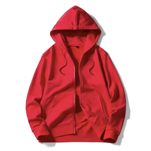 Sudadera con capucha y cremallera completa para hombre personalizada, ropa deportiva informal, sudadera con cremallera cálida de invierno, ropa de abrigo transpirable con servicio OEM - Product Image 2