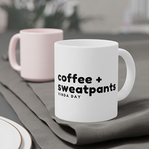 Tazza in Ceramica Jumbo da 20oz, Design Minimalista, Lavabile in Lavastoviglie e Utilizzabile nel Microonde, Ideale per WFH e Come Regalo Aziendale - Product Image 1