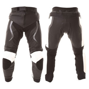 Pantalones de cuero de motorista de protección duradera para hombre al por mayor pantalones de montar de carreras personalizados para motocicleta pantalones de montar de protección para motorista - Product Image 5