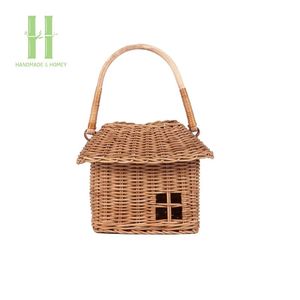 Nuevo diseño para la cesta de la casa de ratán para niños, colorida para niños, diseños OEM, bodas personalizadas de la fábrica de Vietnam - Product Image 1