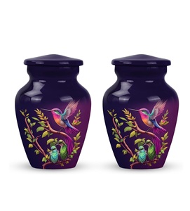 Purple Hummingbird <b>Urns</b> for Adult Ashes Burial <b>Urns</b> for Dad <b>Large</b> <b>Urn</b> for Male Female Funeral Ashes Men Women Custom SIze - Product Image 1