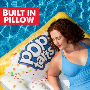 Best Selling Double Sided <b>Pool</b> Float Reversible <b>Inflatable</b> Lounge Raft Snack Style <b>for</b> Adults Kids Swimming <b>Pool</b> Beach Water - Product Image 3