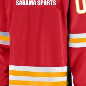 Camiseta de hockey sobre hielo de color personalizado de calidad superior Diseño popular con nombre de equipo OEM Precio barato personalizado para adultos - Product Image 3