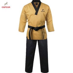 ชุดยูโด/เทควันโดแขนยาวผ้าฝ้ายขายส่ง OEM ราคาพิเศษ พร้อมโลโก้ด้านหน้าปรับแต่งได้ - Product Image 1