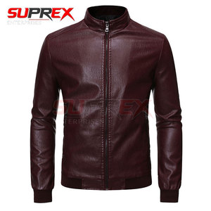 SUPREX ENTERPRISES 2026 New Arrival <b>Men</b> High Quality Fashion Design <b>Leather</b> <b>Jacket</b>-Winter High Street Style Casual Wear - Product Image 5