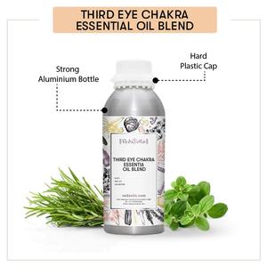 Mezcla de Aceites Esenciales 100% Puros para el Chakra del Tercer Ojo, Terapéutica, con Sándalo, Ylang-Ylang y Geranio, para Hidratar y Aclarar la Piel - Product Image 3