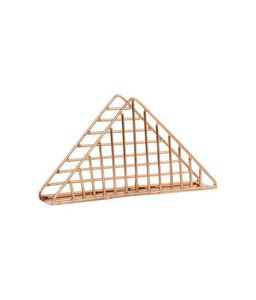 Porte-serviettes en métal plaqué or élégant et durable Organisateur de mouchoirs de table pour table à manger, cuisine ou café - Product Image 5