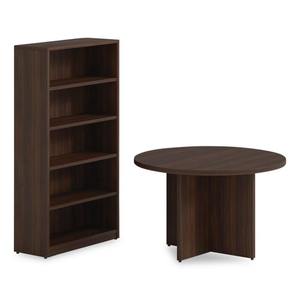 Alera AE5NNN-R48CR33 HRG 48 pulgadas. Mesa de Conferencia Redonda de Madera de Caoba Sevilla - Product Image 5