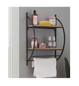 Étagères carrées suspendues flottantes supports muraux montés décoration murale salle à manger chambre décoration créative Vase suspendu mur - Product Image 6