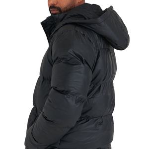 Chaqueta acolchada para hombre, chaqueta de invierno con logotipo personalizado y capucha, cortavientos para deportes al aire libre, ropa de calle, chaqueta acolchada - Product Image 5