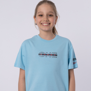 Turkish Brands Wholesale cheap children girls t-shirt & Custom Logo Small Size Hot Sale girls Kids T-Shirt - Product Image 1