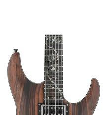 Perfect Brand New <b>Guitar</b> Research C-1 Electro-Resin Electric <b>Guitar</b> Natural with <b>Black</b> Burst - Product Image 2